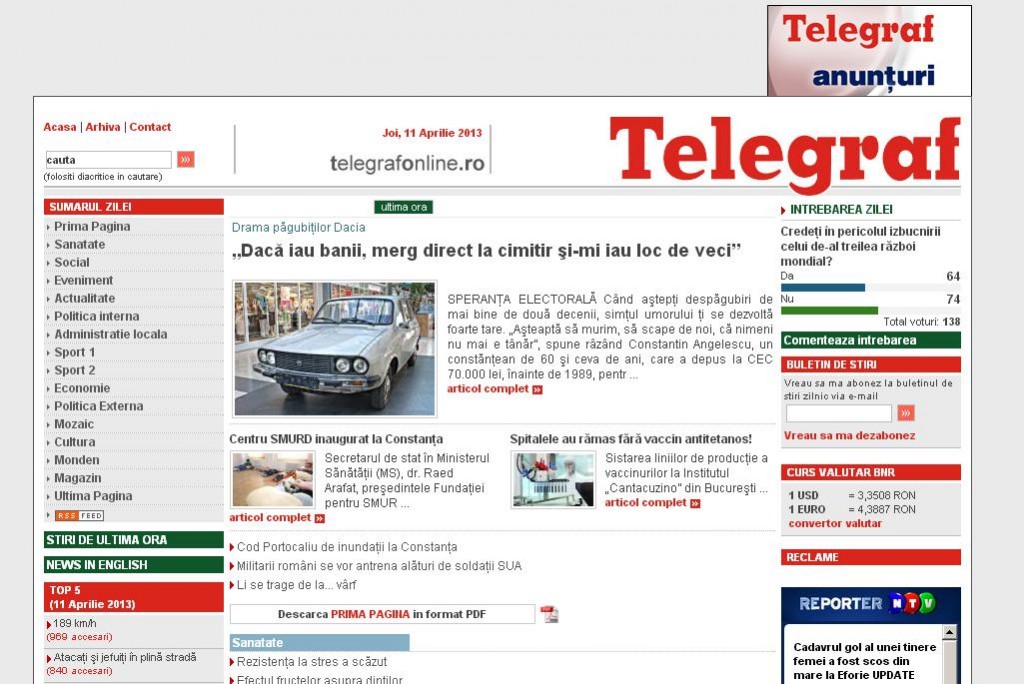 telegraf  online matrimoniale