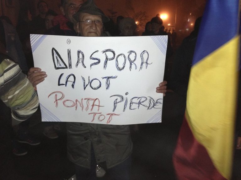 Constănțenii, solidari cu românii din diaspora. Proteste masive în toată țara