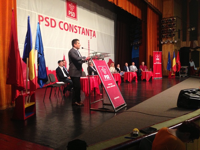 Făgădău, ales președinte la PSD Constanța cu 562 de voturi din 560