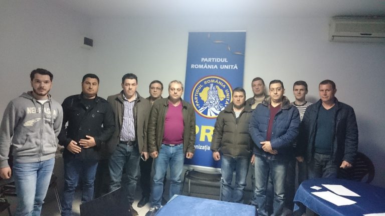 Partidul România Unită are o nouă filială la Corbu