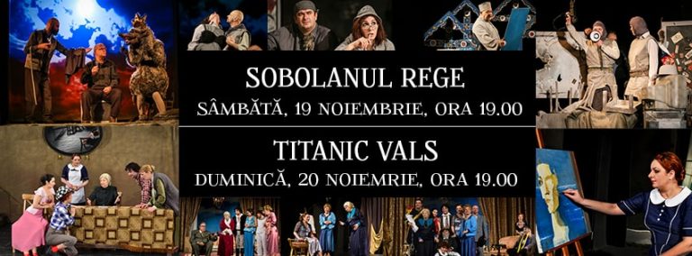 „Şobolanul rege” revine în programul  Teatrului de Stat Constanţa. Duminică, revedem Titanic Vals
