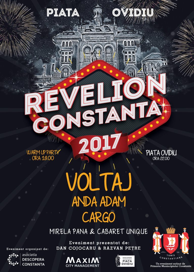 Totul despre revelionul organizat în Piața Ovidiu