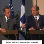 Georghe HW Bush – Konstantinos Mitsotakis