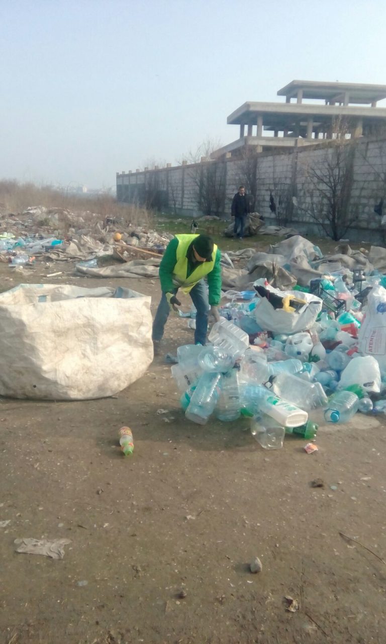 Tone de gunoi ridicate de pe Baba Novac și I.L. Caragiale