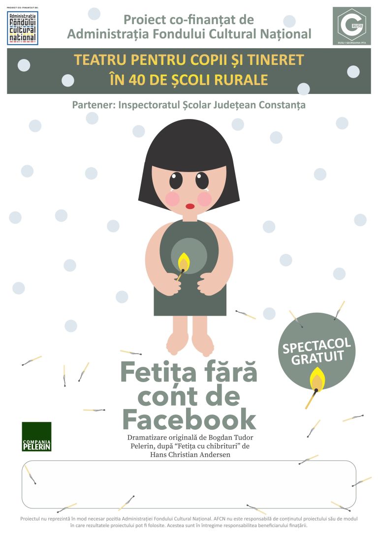 Georgiana Rusu duce ”Fetița fără cont de Facebook” în 40 de localități constănțene