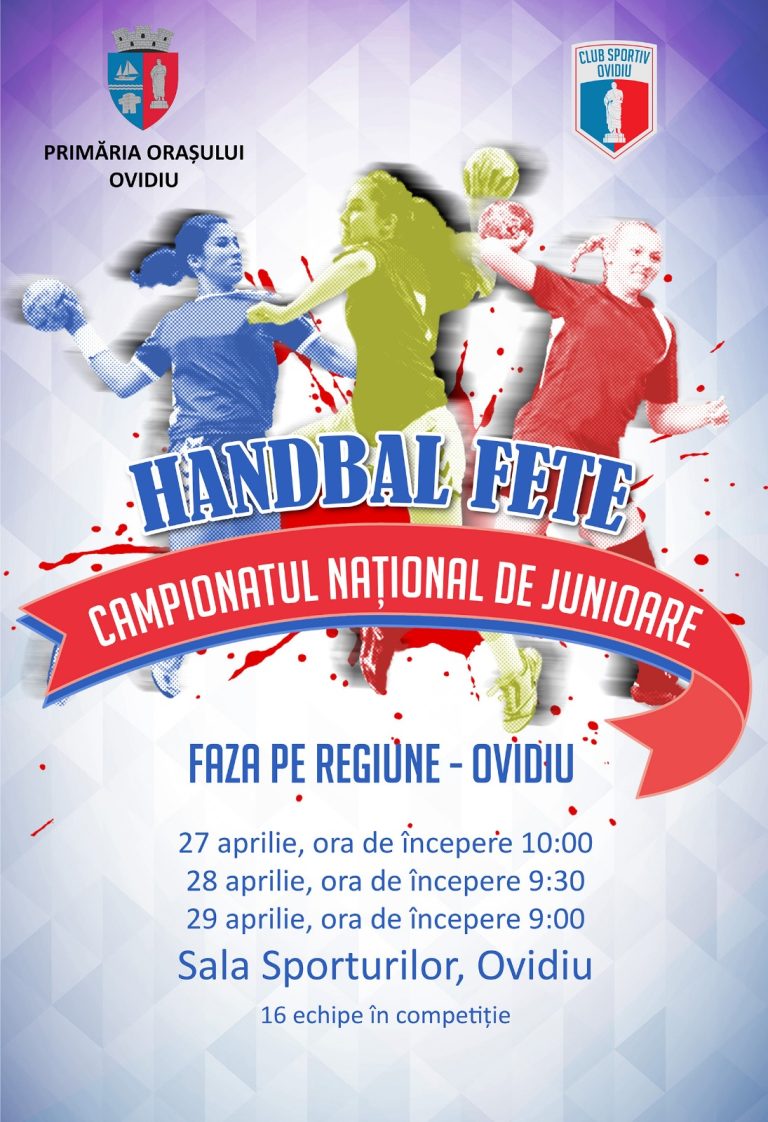 Primăria orașului Ovidiu vă invită la handbal