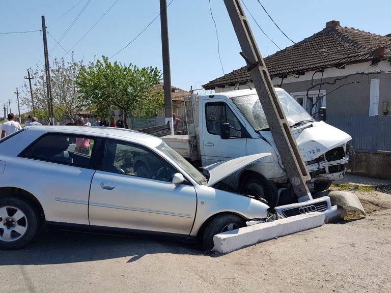 Accident rutier grav la Siminoc