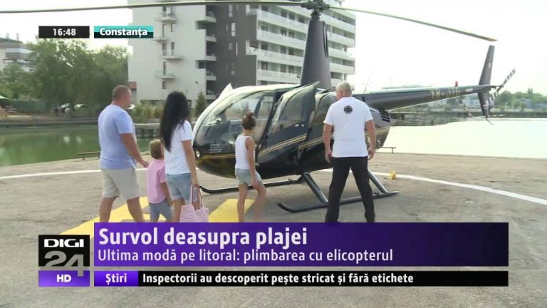 VIDEO. Elicopterul lui Tucan, aproape de o tragedie în Mamaia