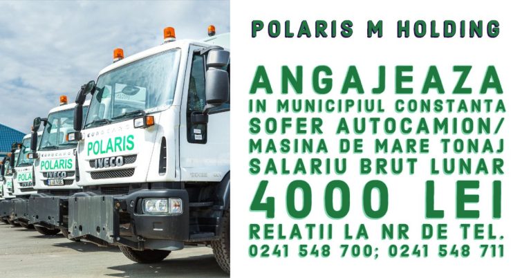 Polaris caută șoferi