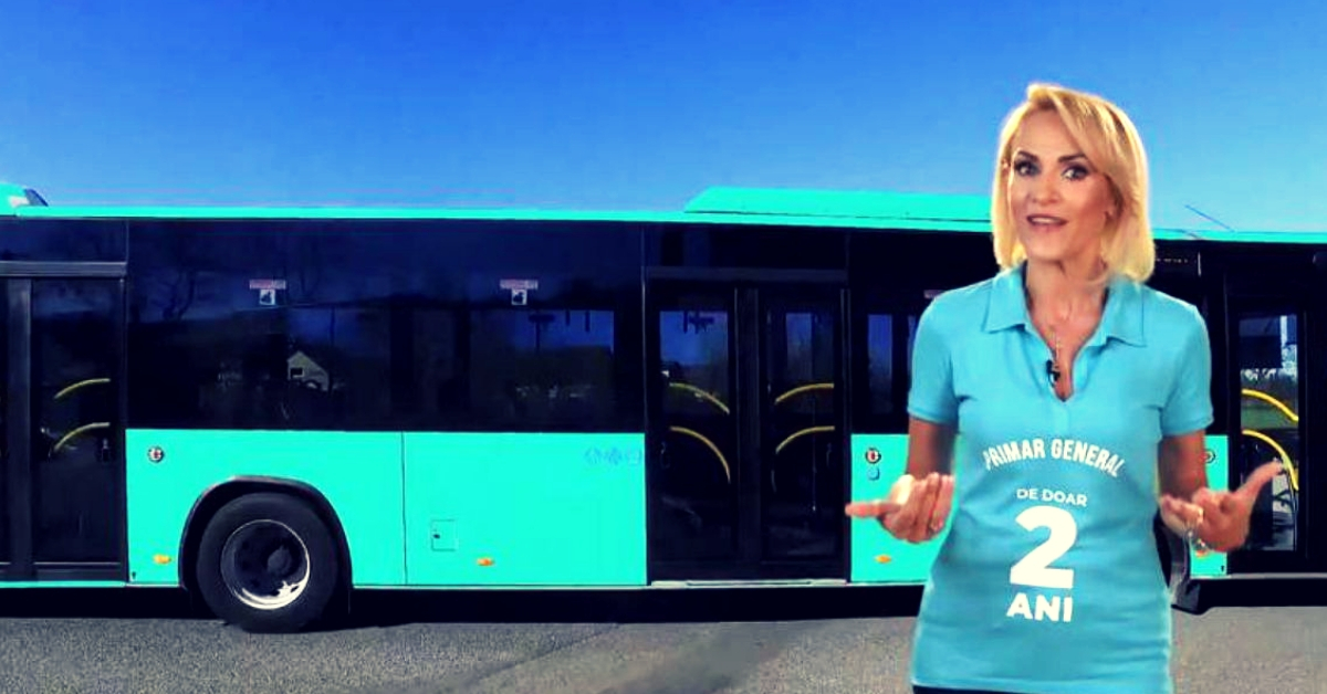 Gabriela Firea se laudă cu noile autobuze turcești