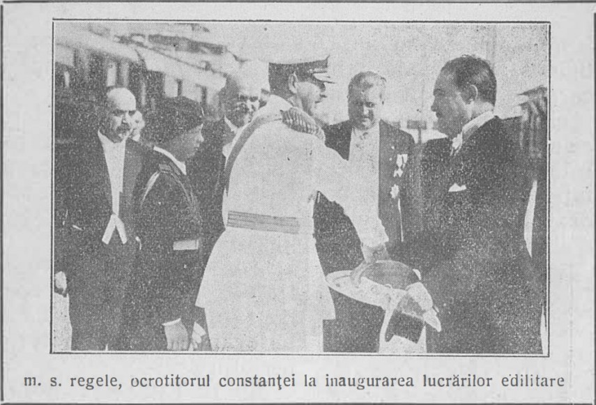 Regele Carol si Primarul Horia Grigorescu