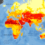 Atlasul zonelor cu risc ridicat privind lipsa apei