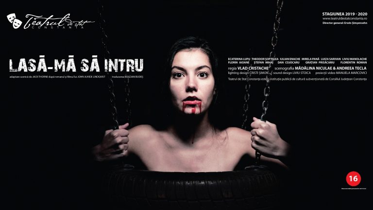 Premieră la Teatrul de Stat Constanţa: „Lasă-mă să intru”, un horror – love story , nerecomandat sub 16 ani