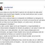 Postare Ana Birchall – 04.12.2019