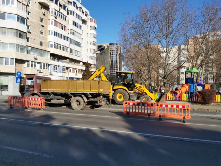 Se reabilitează bulevardul Tomis