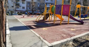 Condiții îmbunătățite la locurile de joacă din oraș aleea Dealului (3)
