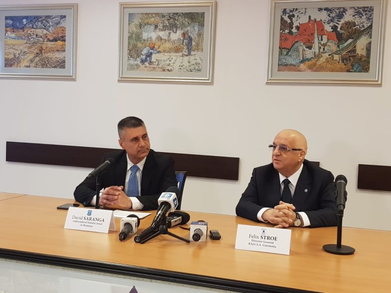 Ambasadorul Israelului în România, vizită de ”brainstorming” la RAJA Constanța