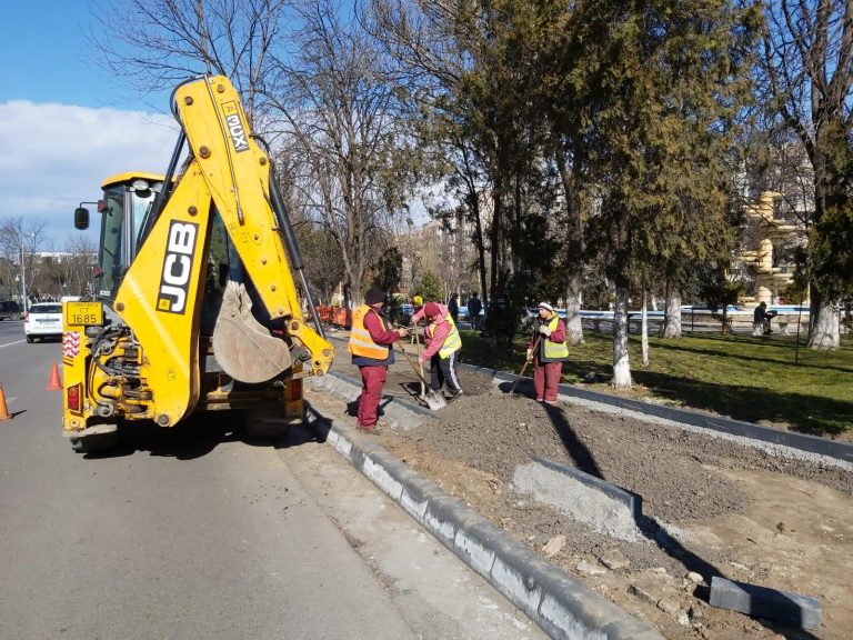 Lucrări edilitare în cartierele Constanței