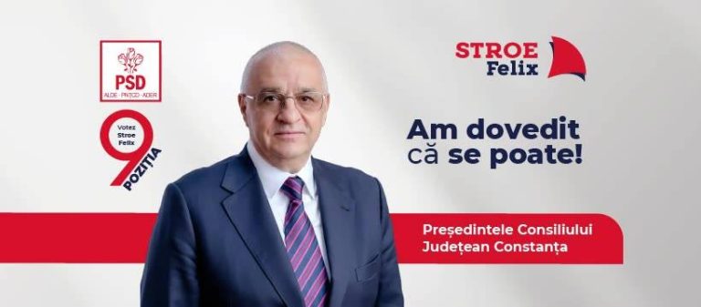 Stroe Felix, candidat la funcția de președinte al Consiliului Județean Constanța: ”Spitalul Regional pentru copii, pariul vieții mele”