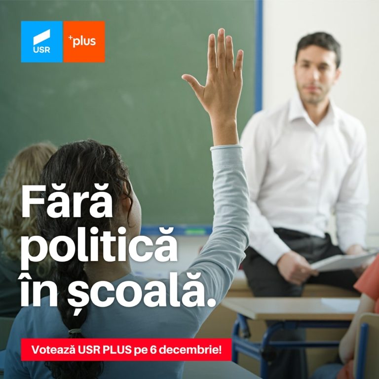 Cum văd reprezentanții USR sistemul de educație din România