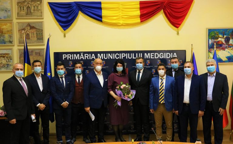 Valentin Vrabie, învestit în funcția de primar al municipiului Medgidia